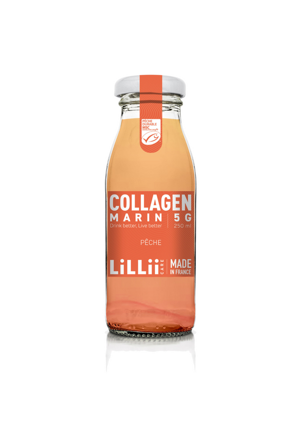 LiLLii Collagen Drink - Pêche 12 x 25 cl